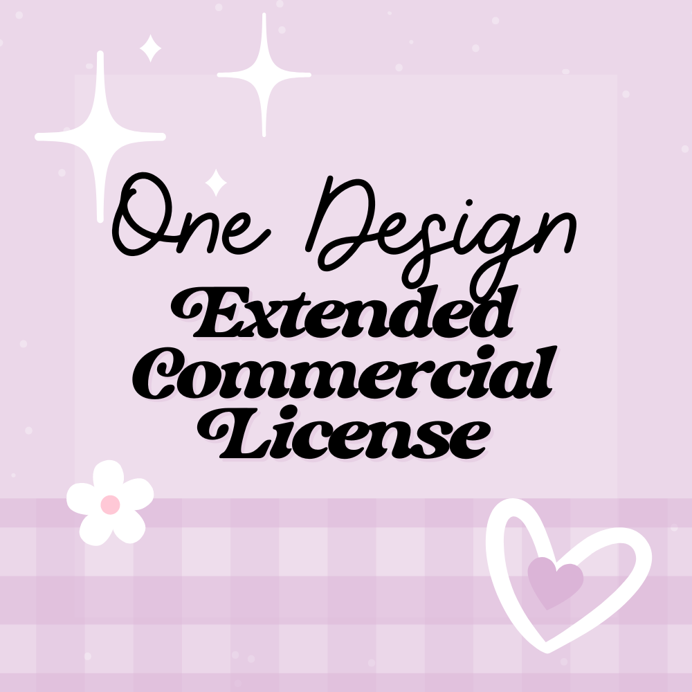 Good Extended Commercial License for All Designs