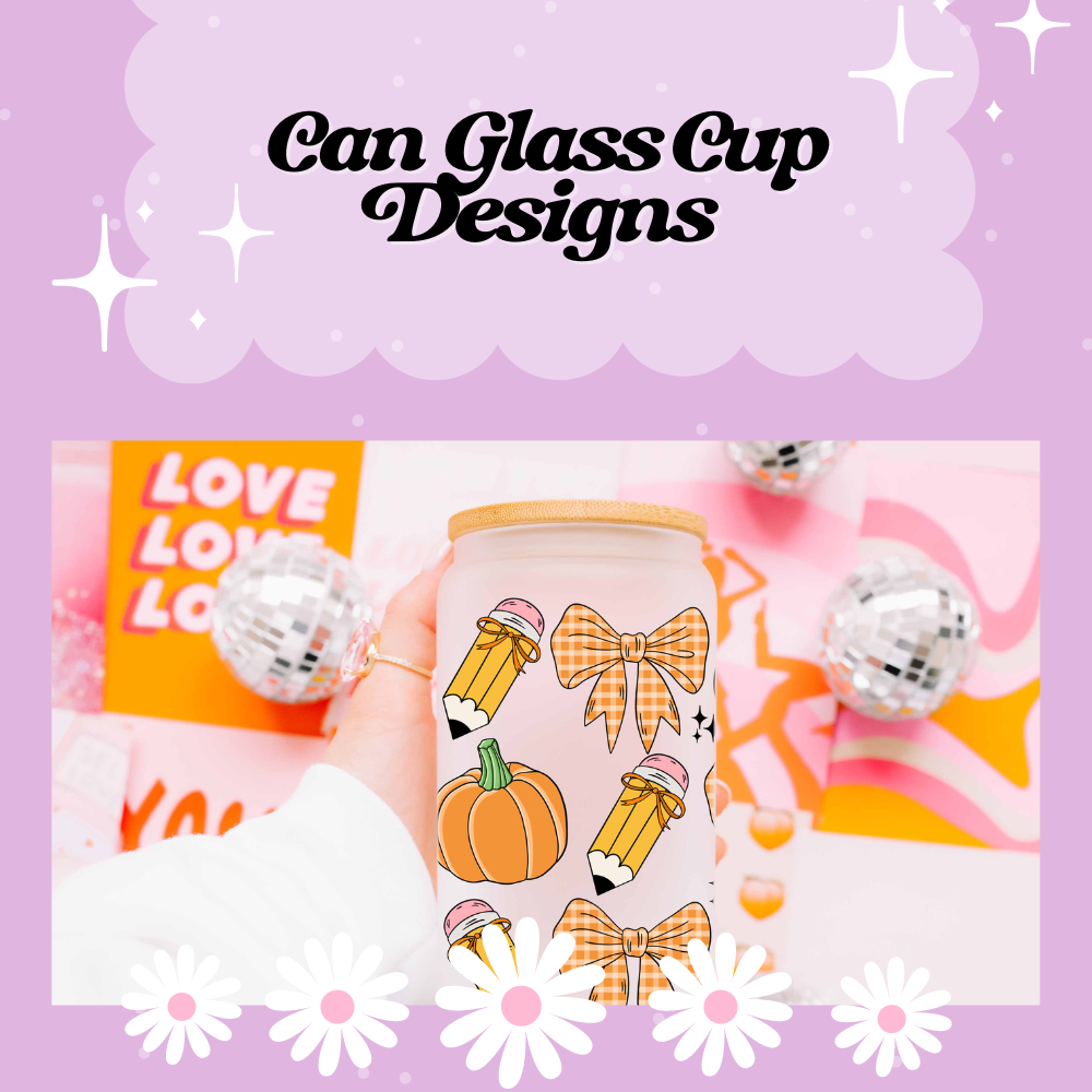 CAN GLASS CUP WRAPS DESIGNS