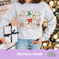 Tis The Season To Be Jolly Png Digital Design, Christmas Shirt Design, Trending Sublimation Png, Coquette Christmas Files Instant Download