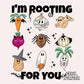 I'm Rooting For You Png, Funny Halloween Roots Png, Gardening Png, Vegetables Fall Png, Trendy Halloween Png Sublimation Digital Designs