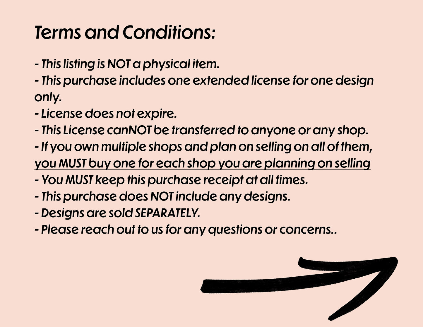 Extended Commercial License For One Design Only