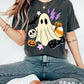 Ghost Png, Halloween Png, Collage Png, Spooky Season Png, Checkered Ghost, Retro Halloween Png, Sublimation Png Designs, Boy Halloween Png