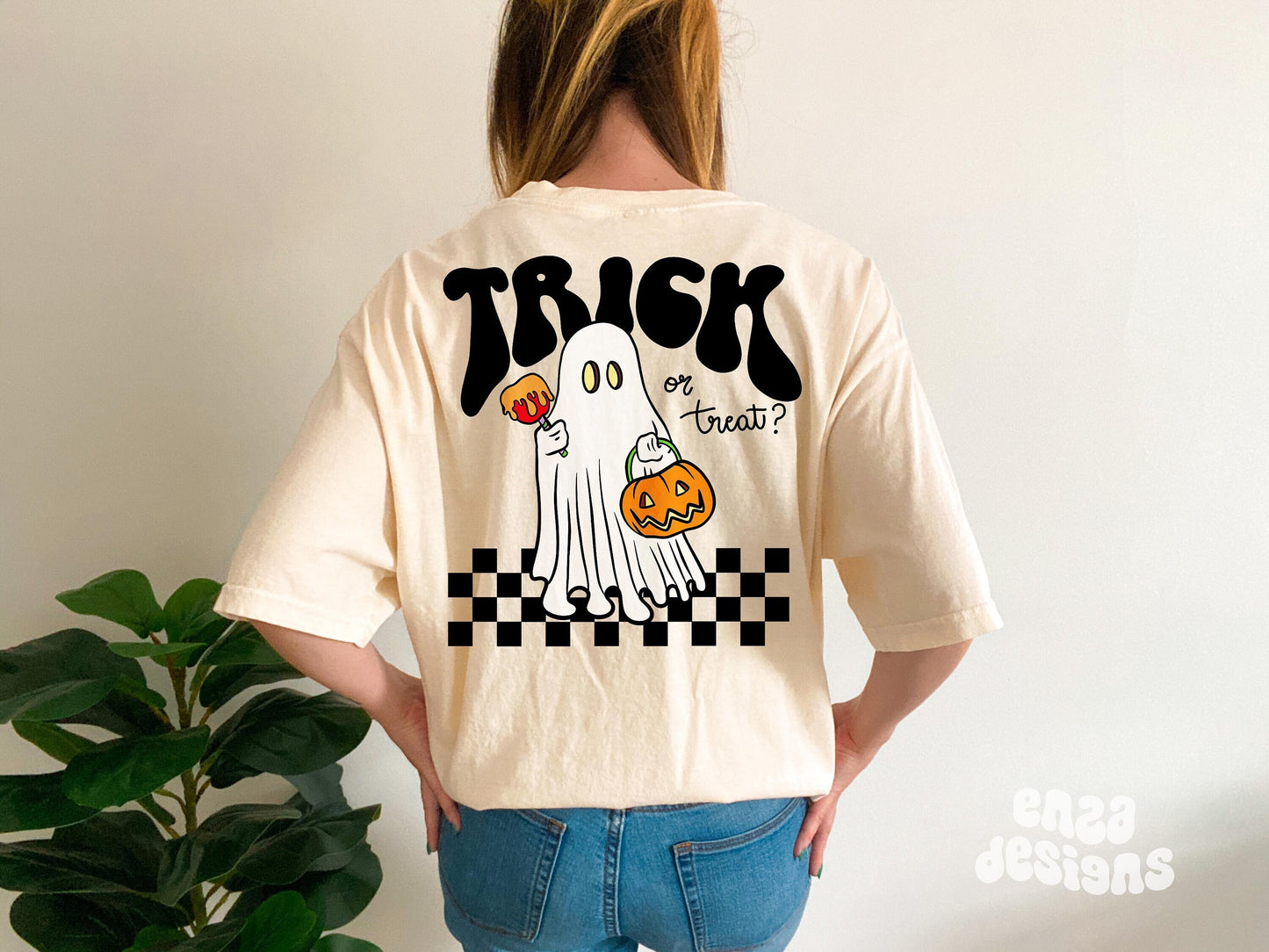 Ghost Sublimation Png, Retro Halloween Shirt Ghost Designs, Halloween Pngs, Trick or Treat Png, Cute Pumpkin Png, Cute Ghost Png, Spooky Png