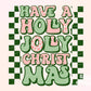 Have a Holly Jolly Christmas Png, Retro Christmas Png, Checkered Christmas Png, Kids Christmas Shirt Design, Christmas Sublimation Designs