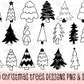 Christmas Tree Svg Bundle, Christmas Svg Bundle, Christmas Ornament Svg, Pine Tree Svg, Christmas tree Clipart, Christmas Files For Cricut