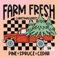 Farm Fresh Christmas Trees Png, Farm Fresh Truck Png, Retro Christmas Png, Vintage Christmas Png, Christmas Trees Pngs Shirt Designs